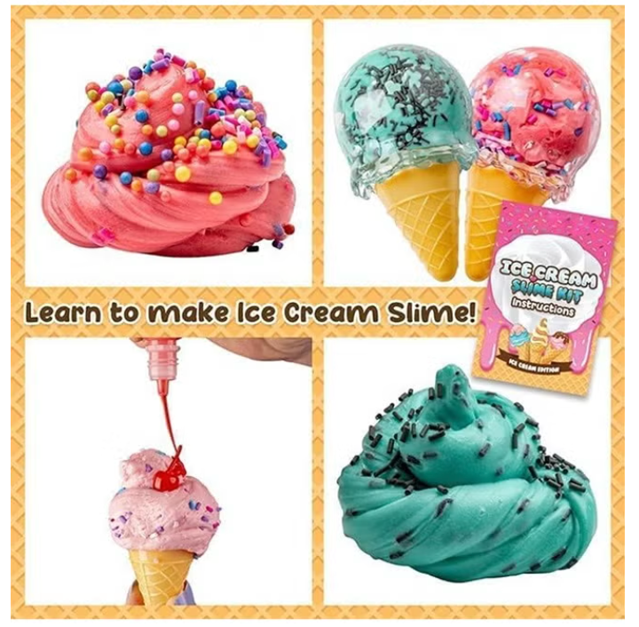 DIY Ice Cream Slime Kit