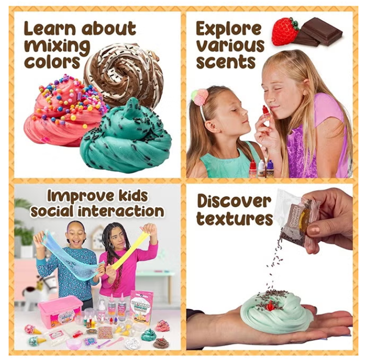 DIY Ice Cream Slime Kit