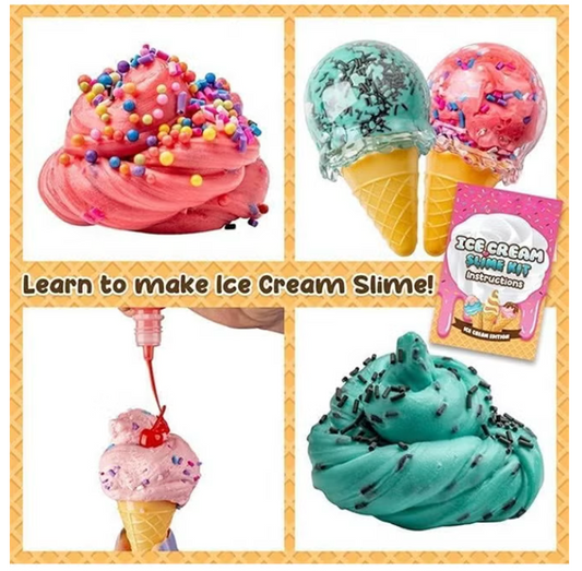 DIY Ice Cream Slime Kit